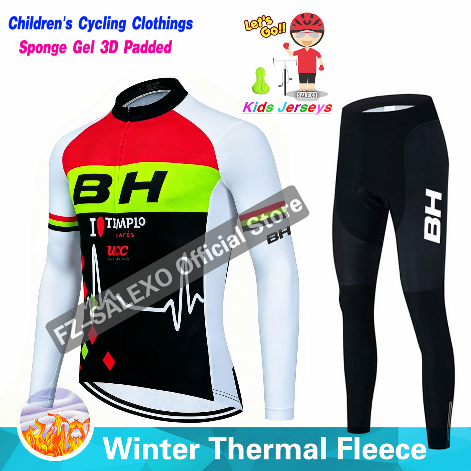 Winter Clothing Kids Sale - بدلة ركوب الدراجات الشتوية للأطفال BH