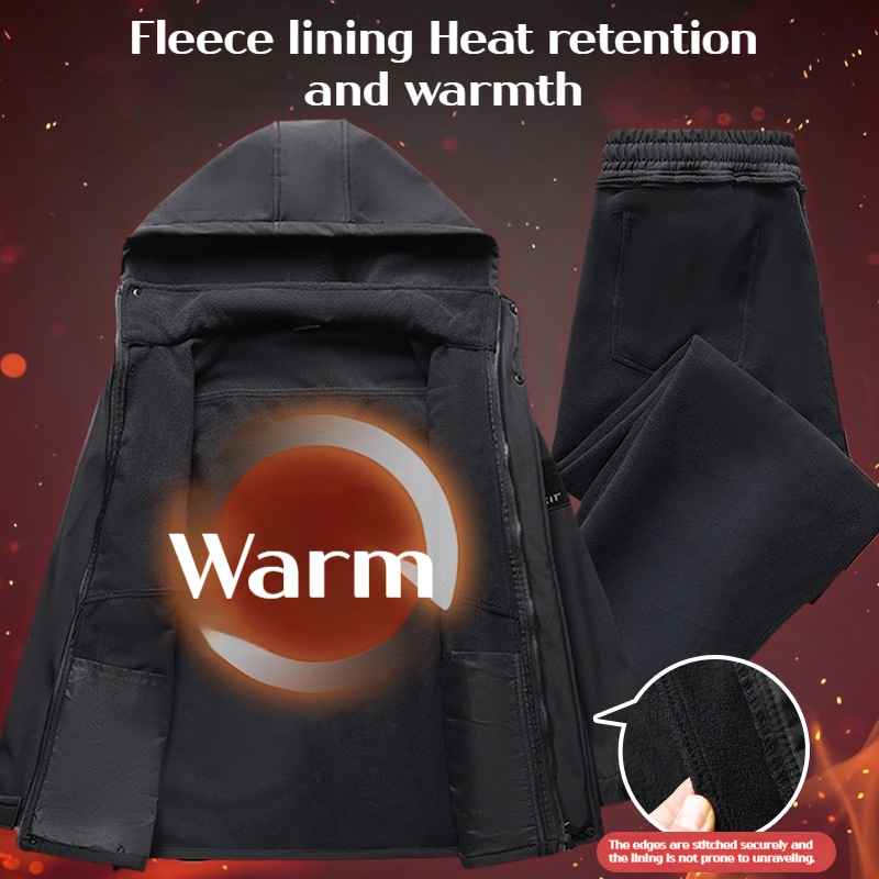 بدلة عمل رجالية شتوية سميكة ست - مراجعة Winter Clothing Work وسعره