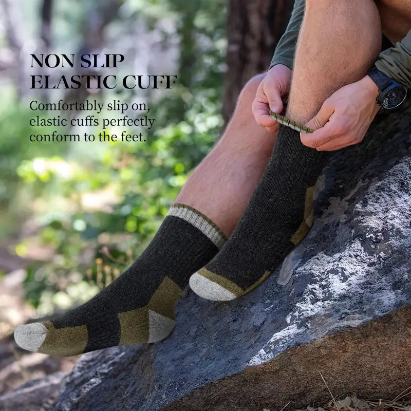 الشتاء ميرينو جوارب من الصوف.  - مراجعة Thermal Sock Merino وسعره