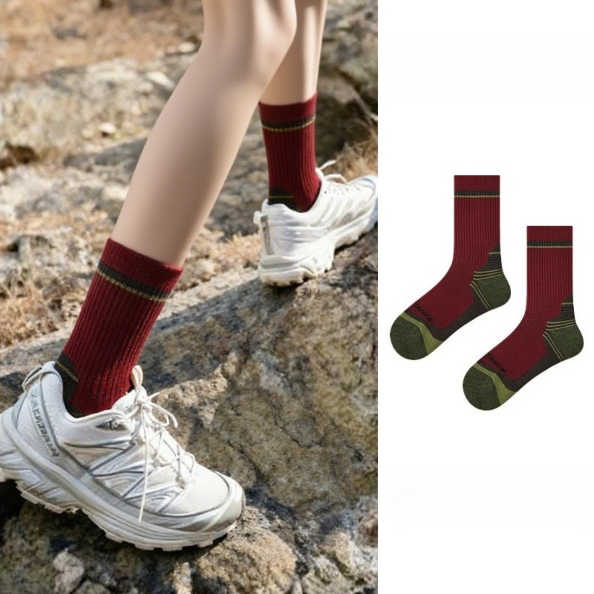 جوارب صوف ميرينو سميكة للرجال  - مراجعة Thermal Sock Merino وسعره