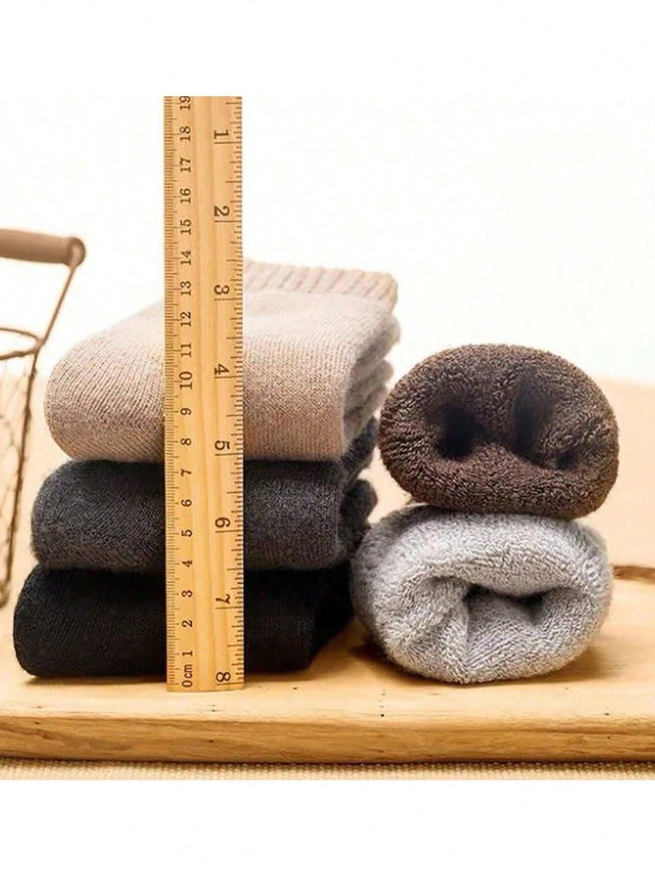 1 Pairs الشتاء الدافئة النساء  - مراجعة Thermal Sock Merino وسعره