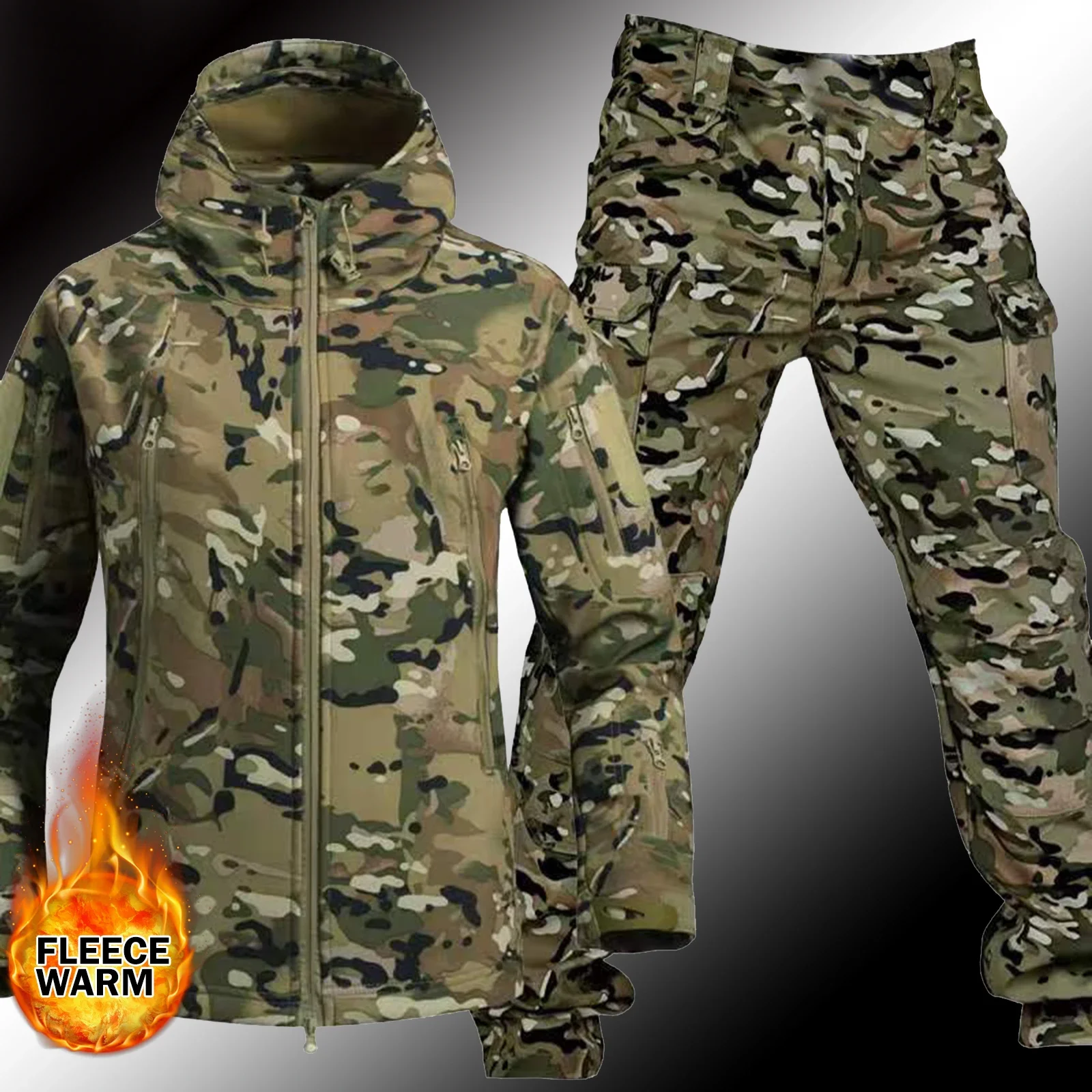طقم بدلة رياضية مخملية من قطعت - مراجعة Winter Clothing Work وسعره