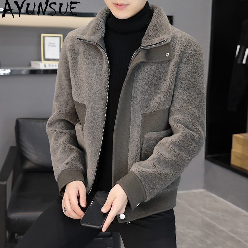 معاطف صوف شتوية 100% من AYUNSU - مراجعة Winter Clothing Men Style وسعره