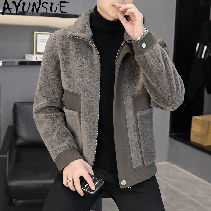 معاطف صوف شتوية 100% من AYUNSU - مراجعة Winter Clothing Men Style وسعره