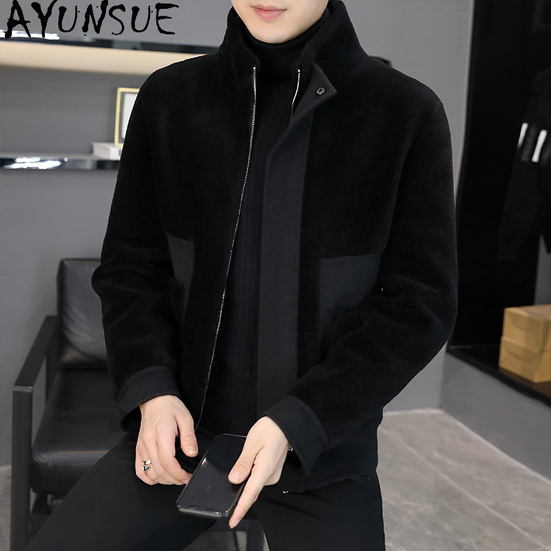 معاطف صوف شتوية 100% من AYUNSU - مراجعة Winter Clothing Men Style وسعره