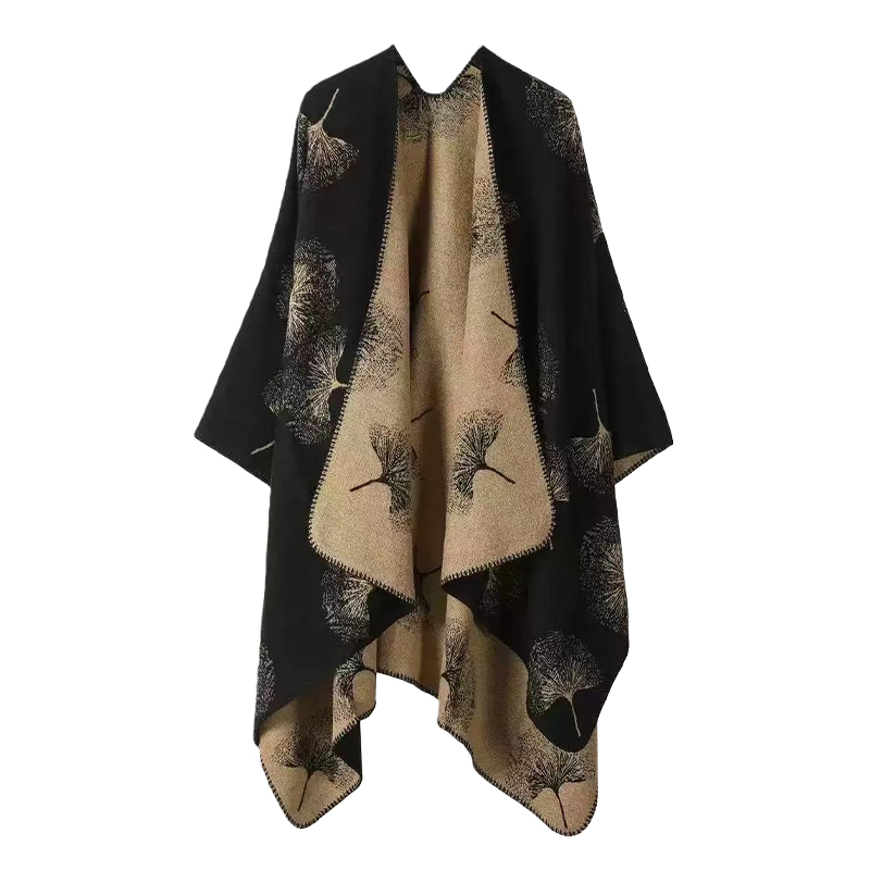 شال محبوك مطبوع للنساء للخريف  - مراجعة Winter Clothing Ideas For Women وسعره