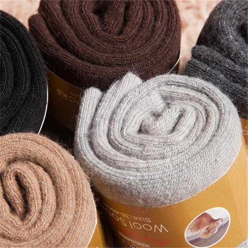 4 زوج/وحدة الرجال الشتاء سوبر  - مراجعة Thermal Sock Merino وسعره