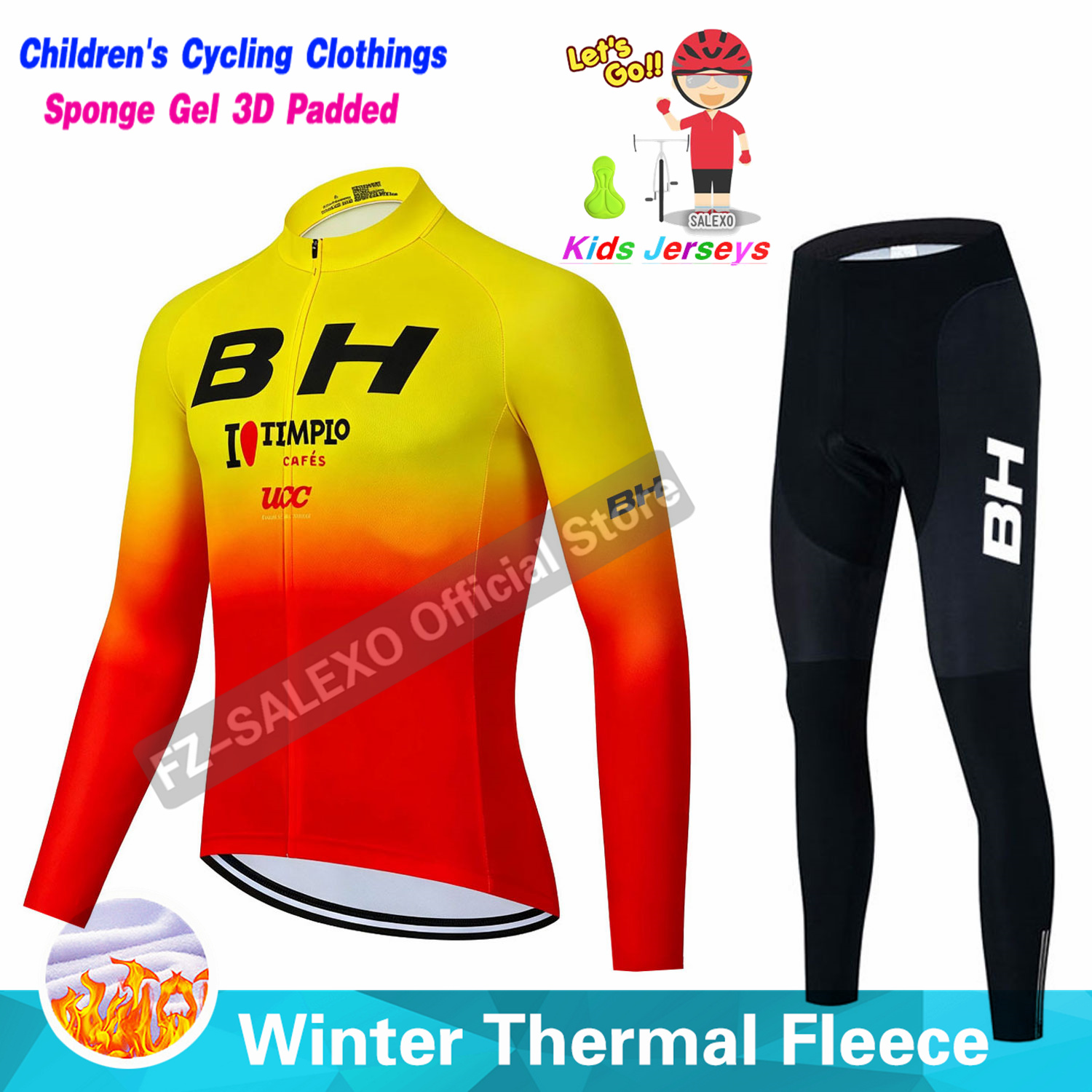 بدلة ركوب الدراجات الشتوية للأ - مراجعة Winter Clothing Kids Sale وسعره