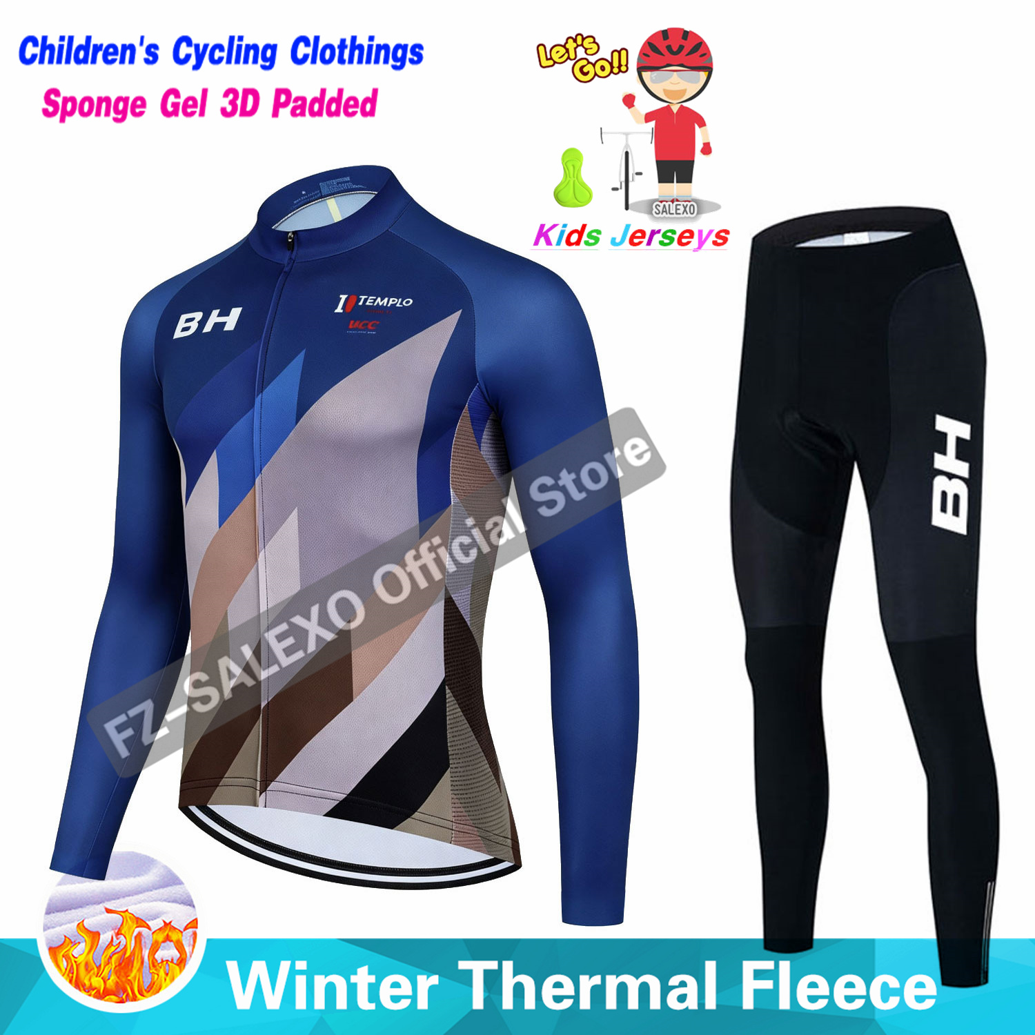 بدلة ركوب الدراجات الشتوية للأ - مراجعة Winter Clothing Kids Sale وسعره