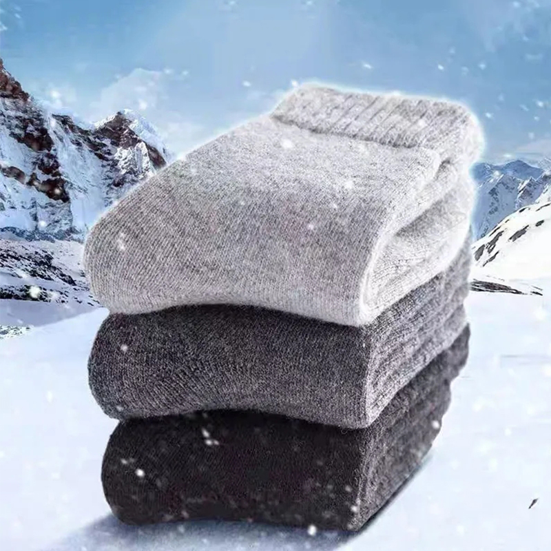 1 Pairs الشتاء الدافئة النساء  - مراجعة Thermal Sock Merino وسعره