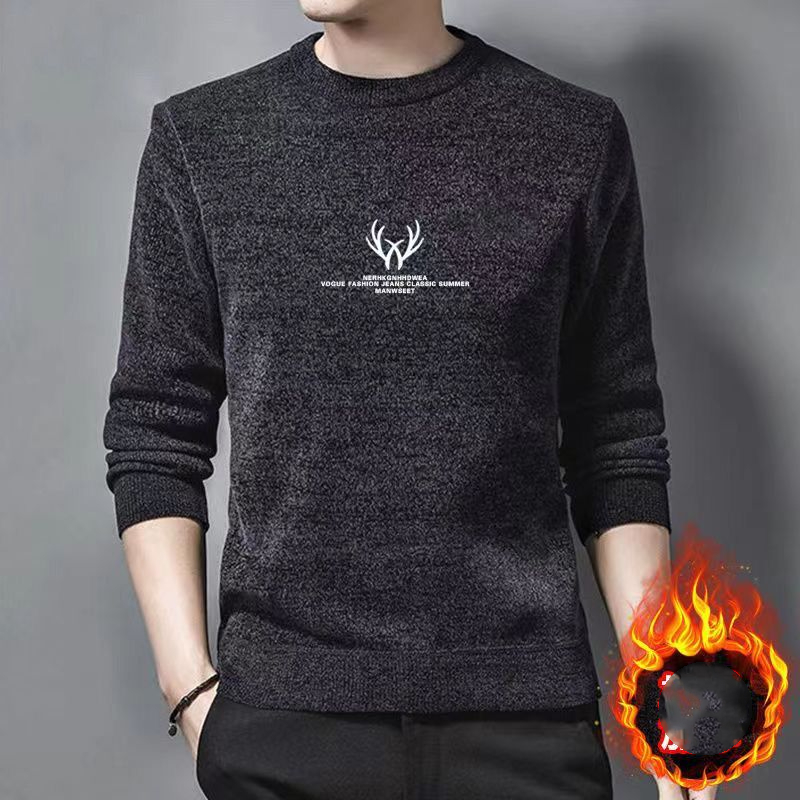 سويتر رجالي بأكمام طويلة حروف  - مراجعة Winter Clothing Men Style وسعره